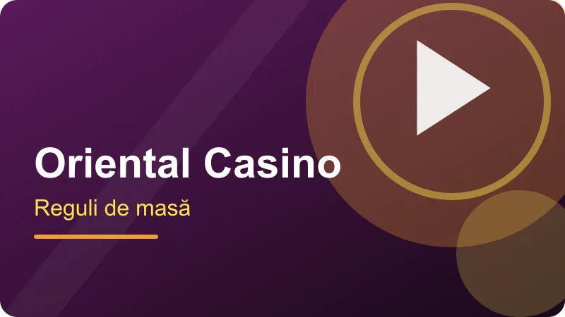 Oriental Casino – Sic bo la Oriental Casino RO Sic bo la Oriental Casino RO – ilustrație pentru secțiunea Oriental Casino
